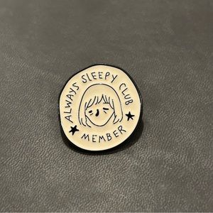 Super cute Sleepy Club Enamel Pin